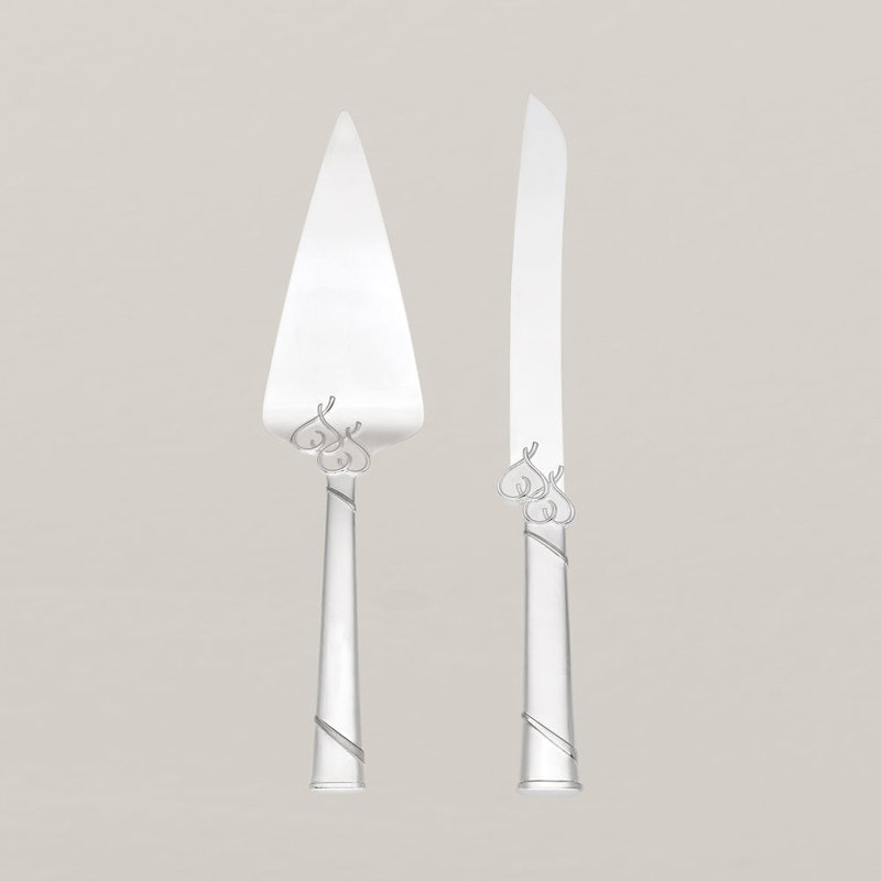 True Love 2 Piece Cake Serving Set