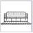 Metal Daybed Frame With Trundle, Heavy Duty Steel Slat Support Sofa Bed