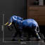 Éléphant en céramique de bon augure - Décoration intérieure méticuleusement fabriquée-115678220