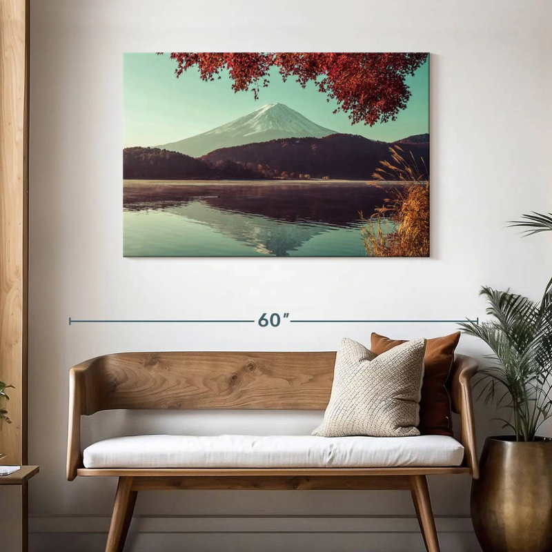 Alvord, mont Fuji en automne, H 30 po x l 45 po