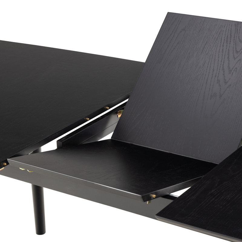 McGuffey Extendable Dining Table, Black