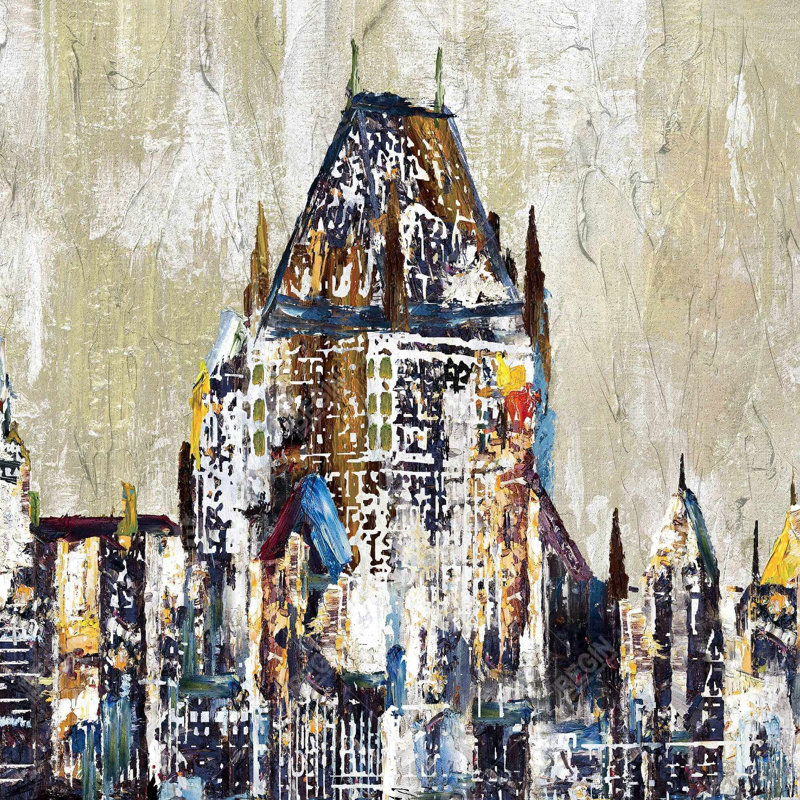 " Abstract Château Frontenac "