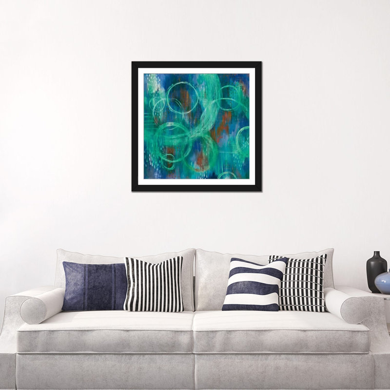 « sky fields », reproduction d’art sur toile tendue, H 24 po x l 24 po x P 1 po, Toile tendue, Blanc