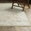 Tapis bleu pâle / taupe Lainey-1625726955