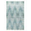 Tapis bleu sarcelle Tangier 2 pi 11 po x 4 pi 11 po
