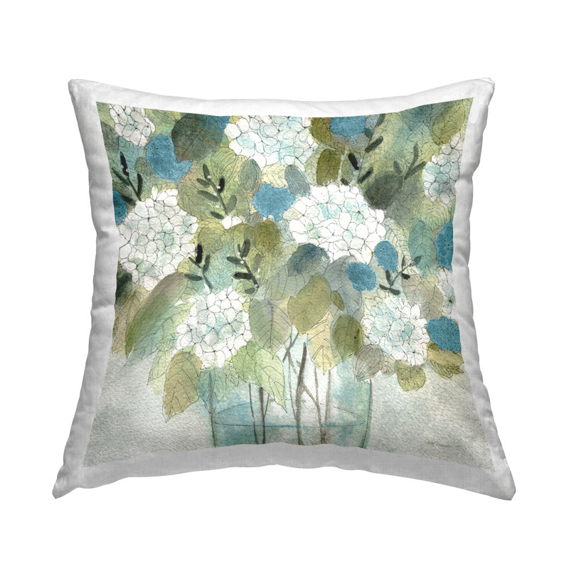 Floral Throw Pillow