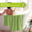 Ensemble de serviettes de bain 100% coton naturel ultra moelleux et absorbant 550 pièces 550 Series - Séchage rapide, hypoallergénique, lavable à la machine-1385574861