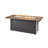 Havenwood Rectangle Smokeless Fire Pit Table with Hidden Fuel Tank-93699783-93699784