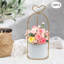 Panier de fleurs pour mariage