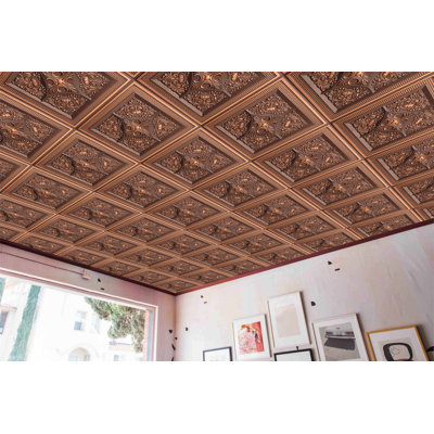 Carreau de plafond en PVC 2 pi x 2 pi Falkirk Perth