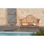 Zana Solid Wood Teak Outdoor Bench