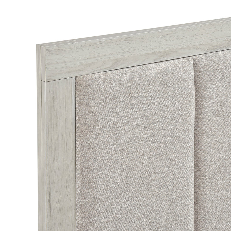 Lit plateforme tapissier, Double 