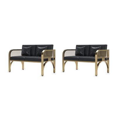 Banc rembourré de style nordique Cafe Bar
