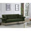 Canapé-lit futon de 70,1 po, canapé-lit double convertible avec accoudoirs rabattables pour les salons et les petits espaces