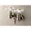 Double Handle Wall Mounted Clawfoot Tub Faucet-72475887