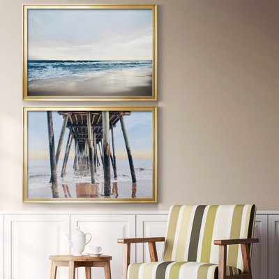 «Shimmering Dawn», reproduction de photo sur toile encadrée