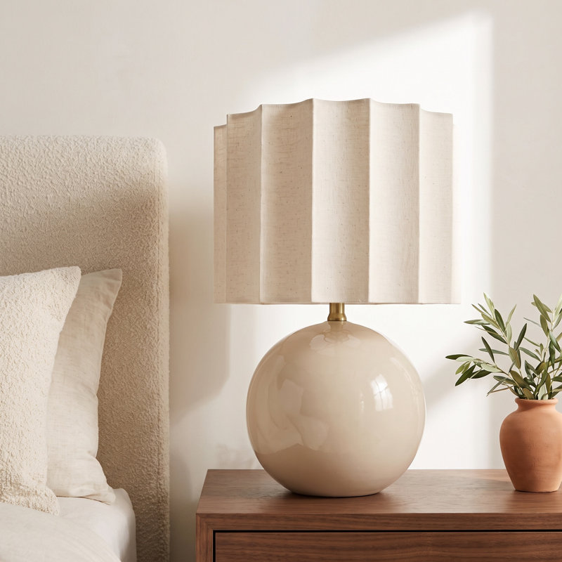 Marisely Table Lamp, Taupe