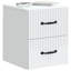 34.5cm W Manufactured Wood Bedside Table-1337334743
