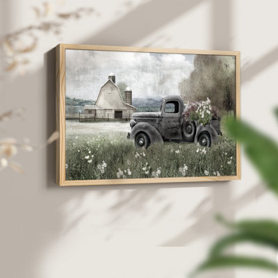Country Nostalgia -Framed Print - Restickable