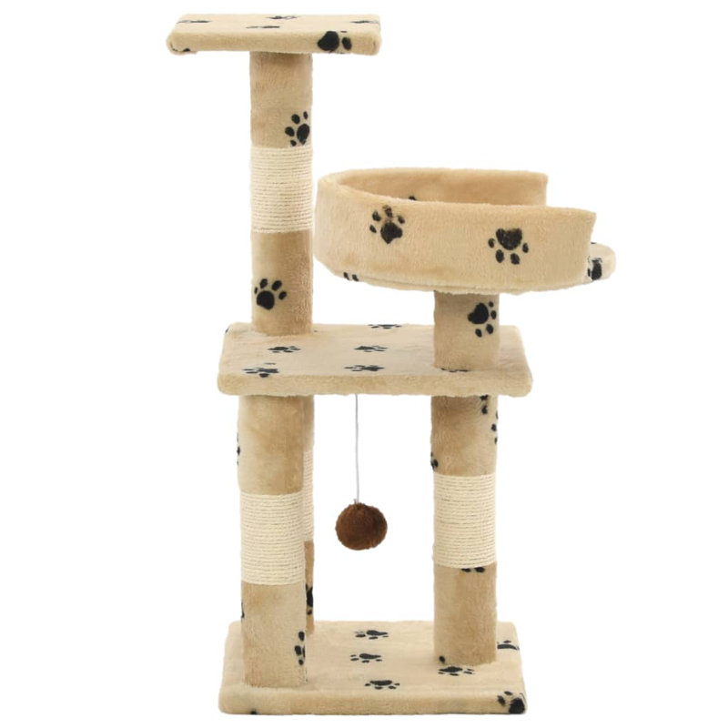 Cosimo 65cm H Cat Tree, Beige
