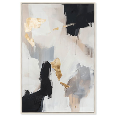 «Gentle Touch Canvas Midcentury», art mural abstrait par Art Remedy