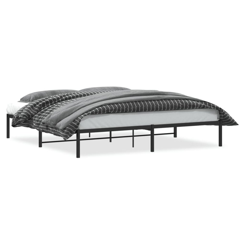 Akenside Bed, Black, Double (4'6)