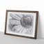 Pretty Flower in Abstract - Framed Print-55768043-55768042