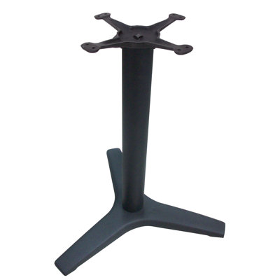27" 3 Prong Cast Iron Dining Height Pedestal Table Base