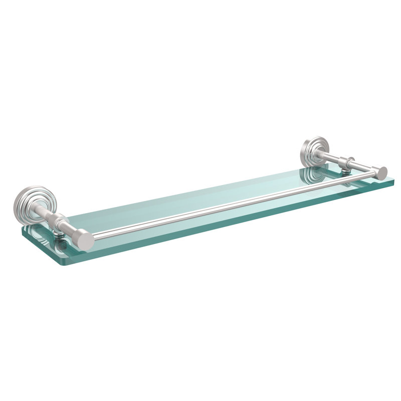 Beresford Bracket Shelf, Satin Chrome
