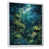 White Floater Framed