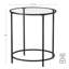 Table de bout en verre Lyra-456753435