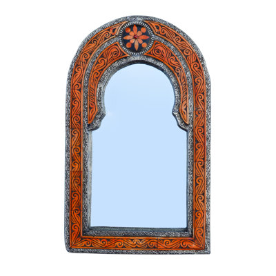 Flat Bone Wall Mirror