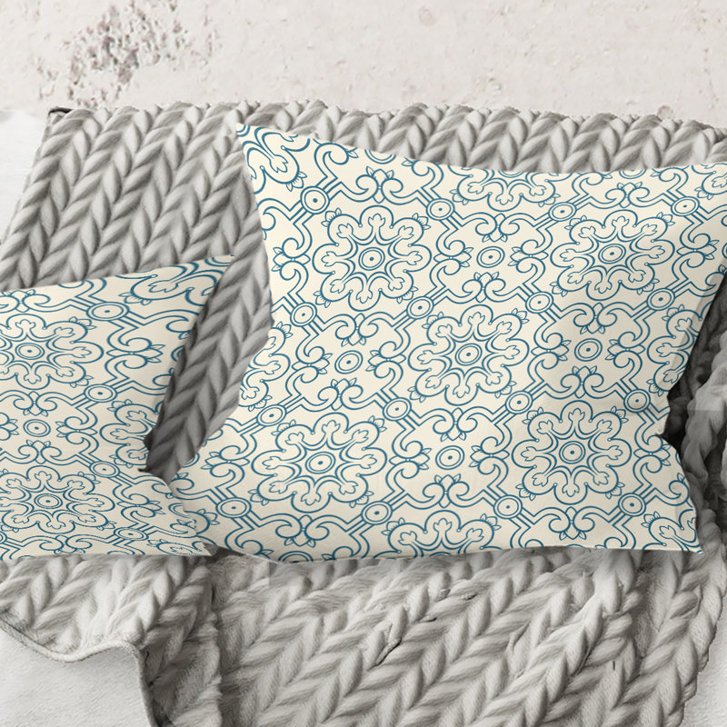 Coussin Floral, 18 po x 18 po