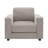 Evelyn Accent Chair With Wide Arms Chenille Fabric Modern Chair-366971262