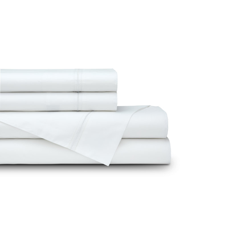 Bella Percale - Set of 2, King, White