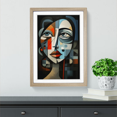 Pablo Picasso Digital - Framed Print