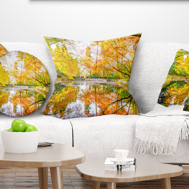 Forêt de Schafer, 16 po x 1 po, Coussin décoratif