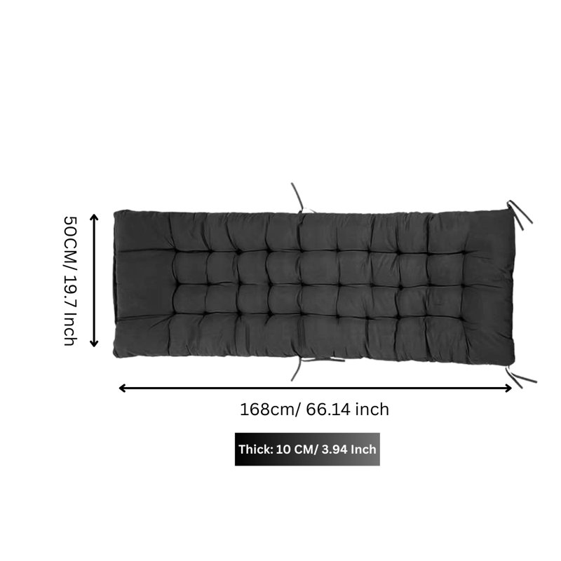 Cushion For Zero Gravity Chair - Black, Black