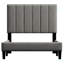 Structure de lit plateforme tapissier
