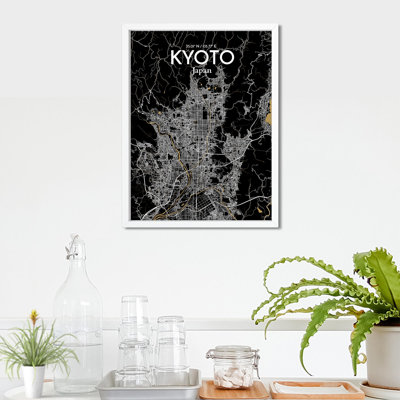 «Kyoto City Map», impression