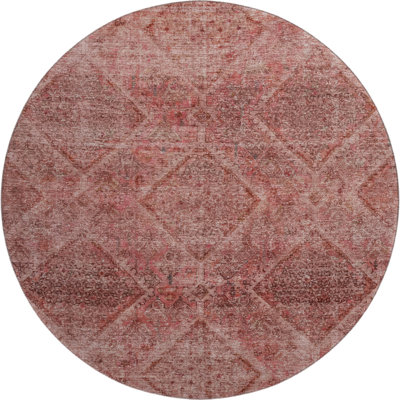 Premium Machine Washable Mayfield AMF2060 Geometric Rug