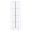 Vitrine hexagonale en verre transparent Tenley-1882378245