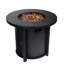 Table de foyer au propane 40000BTU pour le jardin, ronde de 30 pouces, table ronde Lava Rocks, 40000BTU, utilisation à l'extérieur-1717394312-1717394314