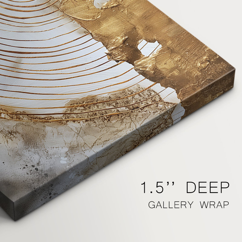 ABSTRACT Series CLxxi - Toile tendue sur mesure - 3 pièces, H 36 po x l 72 po