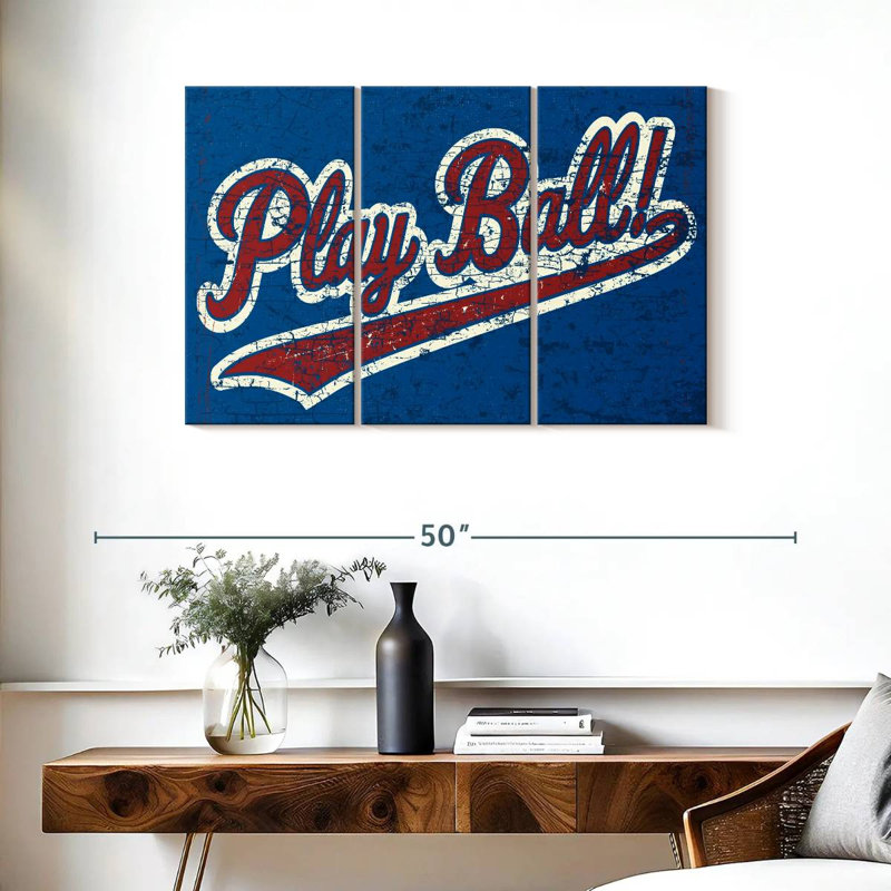 Plaque murale Kema Play Ball, H 24 po x l 38 po