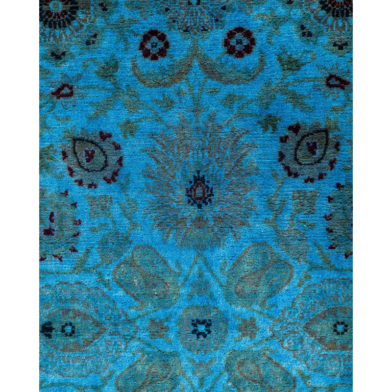 Ivona One-of-a-Kind 2' 6" X 11' 1" Hand Knotted Area Rug