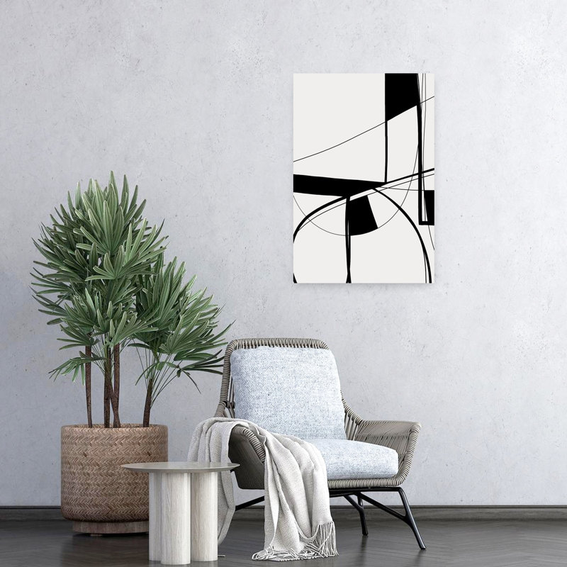 Art contemporain, art contemporain abstrait, H 24 po x l 16 po
