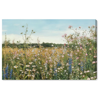 Art mural sur toile, "Glimmering Glade Garden II" par Art Remedy