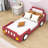 Twin Upholstered Platform Bed with Headboard-711602981