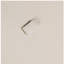 Causeuse d'extérieur en bois d'acacia avec table basse, structure en teck clair, coussin beige